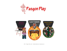 Tablet Screenshot of pasgonplay.com